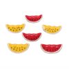 Ceramics Watermelon Chopstick Holder Rest Tableware Stand Creative Home Decor, 6Pcs