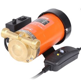 VEVOR 120W Water Pressure Booster Pump, 110V AC,396 GPH 21.75 PSI Household Home Automatic Pressure Booster Pump, Max Flow 25 L/min Shower Booster Pum