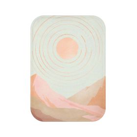 Pink Desert Sun Bath Mat Home Accents