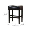 PORTMAN BACKLESS COUNTER STOOL