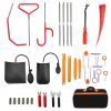 Automotive Tool Set 34-piece professional automotive kit with stainless steel long distance fasteners seamless wedge air wedge pump automotive trim re