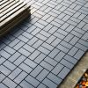 Plastic Interlocking Deck Tiles,44 Pack Patio Deck Tiles,12"x12" Square Waterproof Outdoor All Weather Use, Patio Decking Tiles for Poolside Balcony B