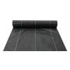 VEVOR 3FTx250FT Premium Heavy Duty Weed Barrier Landscape Fabric, 5OZ Woven Geotextile Fabric Under Gravel, High Permeability for Weed Blocker Weed Ma