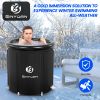 XL Large Ice Bath Tub for Athletes With Cover 106 Gallons Cold Plunge Tub for Recovery, Portable Ice Bath Plunge Pool Suitable for Family Gardens, Gym