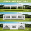 10*30FT Wedding Tent with 8 Removable Sidewalls,Outdoor Use for Party,Wedding,Marketplace