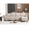 [NEW ARRIVED] [VIDEO PROVIDED] Convertible Sectional Sofa with Storage,L-shaped sofa,Four-seater sofa,Modern Linen Fabric Sectional Couches for Living