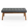 Delilah Modern Bench (Fabric)