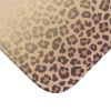 Blush Pink Leopard Print Bath Mat Home Accents