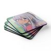 Japanese Anime Coaster Set (4 PCS)