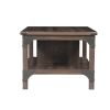 Coffee Table with 1 drawer "Elegant Walnut Coffee Table with Industrial Accents ‚Äì Durable, Functional, and Stylish Centerpiece for Living Room"