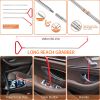 Automotive Tool Set 34-piece professional automotive kit with stainless steel long distance fasteners seamless wedge air wedge pump automotive trim re