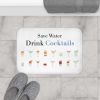 Drink Cocktail Bath Mat Home Accents