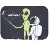 Alien Taking Selfie Bath Mat