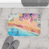 Colorful Day at the Beach Bath Mat Home Accents