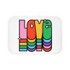 Rainbow Love Bath Mat