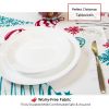 Muwago Classic Christmas Printed Tablecloth, Table Cloth for Christmas Dinner, Holiday and Family Gatherings, and Christmas Dinner Rectangle 52 x 70 I