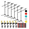 5 Core Tripod Mic Stand Heavy Duty Adjustable Floor Microphone Boom Arm Pedestal Para Microfono - MS DBL