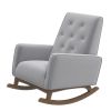 Demetrius Solid Wood Rocking Chair