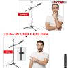 5 Core Tripod Mic Stand Heavy Duty Adjustable Floor Microphone Boom Arm Pedestal Para Microfono - MS DBL