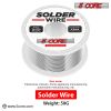 5 Core Solder Wire Rosin Core Flux Soldering 63/37 63% Tin (Sn)37% Lead (Pb) 50 gms Each - Solder Wire