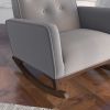 Demetrius Solid Wood Rocking Chair