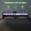 LED Full/Queen/King Headboard Only,Full/Queen/King Headboard with Storage,Full/Queen/King Headboard with Lights, Storage Head Boards Full/Queen/King w