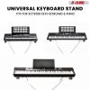 5 Core Keyboard Stand Digital Piano Riser Adjustable X Style Electric Key Board Casio Synth Holder Foldable Portable Fits 54 61 88 Keys - KS 1X