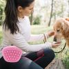 Bag Silicone Feed Dogs Treat Pouch Pet Training Bag Bundle Pocket Waist Pack Pet Portable Dog Training Waist Bag Treat Snack Bait Dogs Soft Washable O