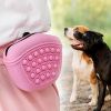 Bag Silicone Feed Dogs Treat Pouch Pet Training Bag Bundle Pocket Waist Pack Pet Portable Dog Training Waist Bag Treat Snack Bait Dogs Soft Washable O