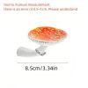 1pc Resin Mushroom Hanging Shelf - Decorative Wall Mounted Shelves for Home and Office Decor